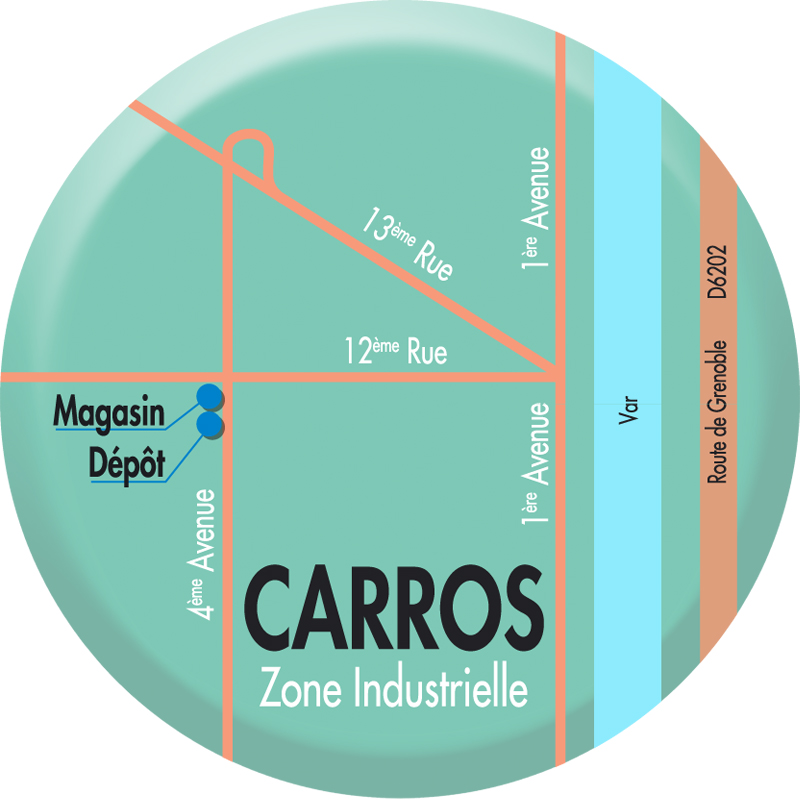 carte alpes maritimes