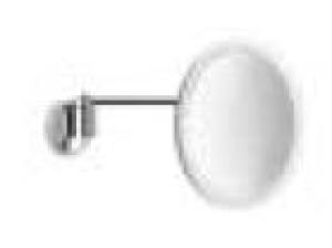 Miroir grossissant 3X HOTELLERIE rond chrome