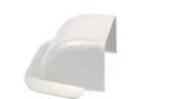 Amorce de mur pour goulotte  (AGxxCM)