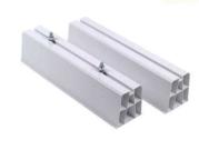 Paire supports au sol en pvc blanc  (AS450P)