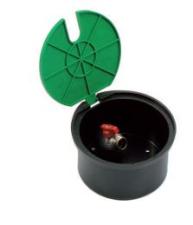 Bouche arrosage plastique
