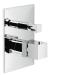 FACADE MITIGEUR DOUCHE CARRE CUBE