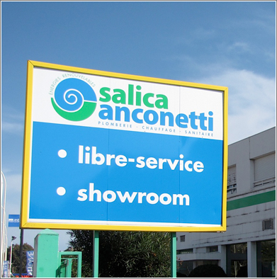 enseigne Salica Anconetti